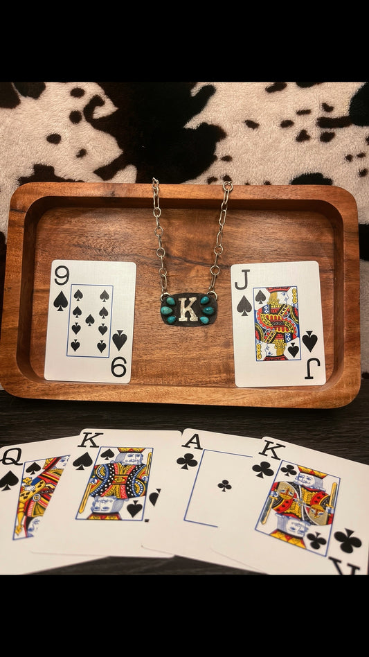 Sterling Silver Initial Necklace