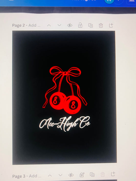 Red Cherry Crew neck